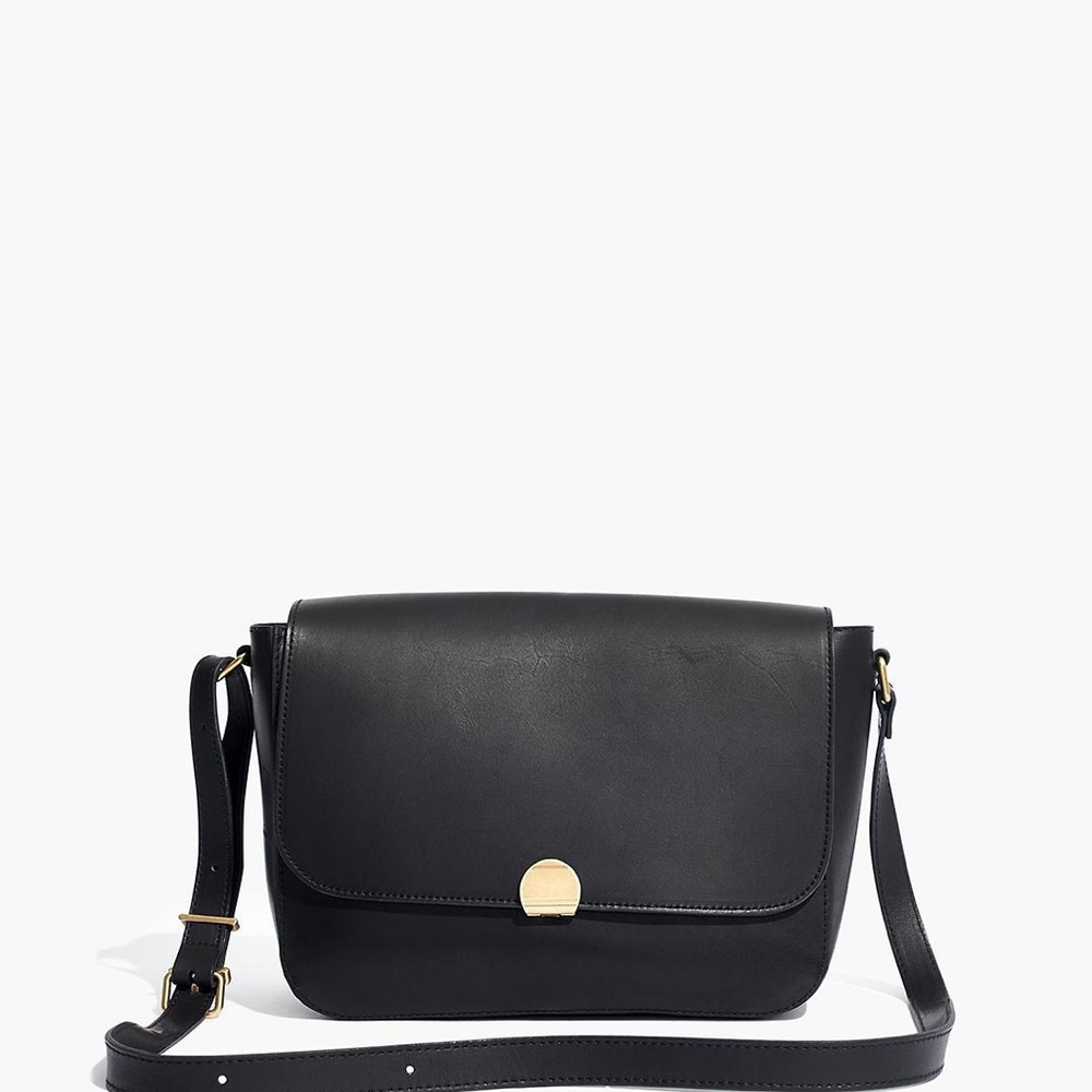 Madewell Abroad Shoulder Bag - Black